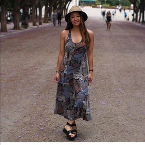 Aritzia Printed Maxi Dress Size XS